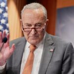O Senado dá uma saída quando Trump diz Schumer que ele deveria ir para o inferno "