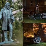 O Serviço Nacional de Parques anuncia que ele restaurará, restaurará a estátua da honra do general confederado Albert Pike
