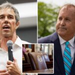O Texas AG apresenta uma investigação para o grupo político de Beto O'Rourke sobre o financiamento para os democratas que fugiram