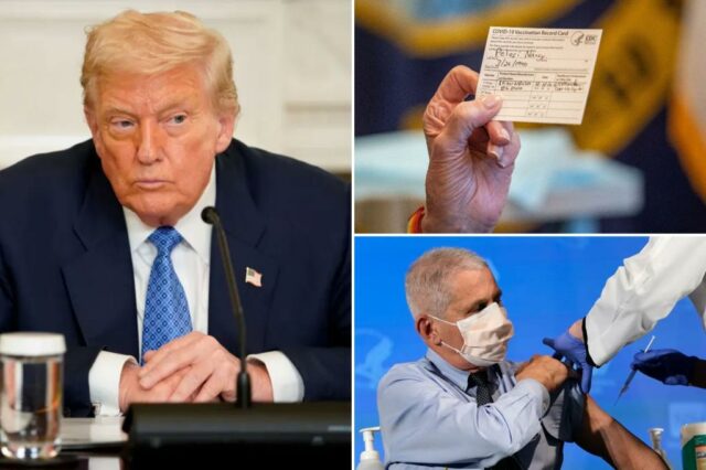 O administrador de Trump recomenda agências federais para remover a vacinação para funcionários da Covid: "Deve ficar atordoado" 


