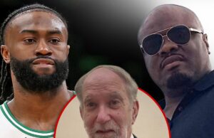 O advogado do pai de Jaylen afirma que a vítima de esfaqueamento do estacionamento teve uma arma Jaylen Brown Marselles Brown Juiz Main Getty X Composite