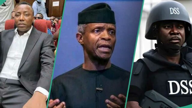 O advogado revela como Osinbajo se chocou com o DSS sobre a detenção de Sowore

