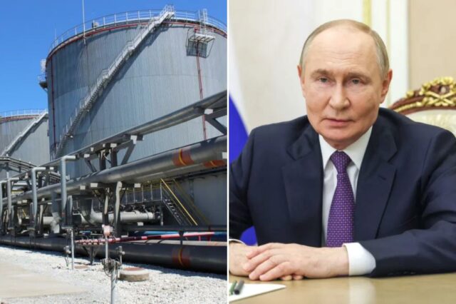 O ataque do drone ucraniano causa um enorme incêndio nos depósitos de petróleo russo perto de Sochi

