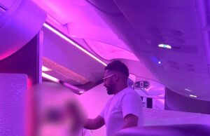 O bandido do ar -areio que ameaçou ameaçar o controle de estupro terá uma penalidade “desnecessariamente acende” – após as queixas de que Lucy Connolly foi presa em duas vezes mais tweets de migrantes Este é o momento em que o passageiro da Virgin Atlantic, Salman Iftikhar (Centrum), lançou um pneu difícil contra a tripulação de cabine em seu voo depois de ser instruído a parar de se ajudar no bar