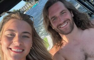 O casal de ‘Love Is Armour’ Sara e Joey Film Apartment Flomenting GetTyImages-2204258284-sara.jpg