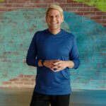 Jay Blahnik havia liderado a plataforma Tech Giants Apple Fitness+, ele é visto aqui lançando a página de assinatura em setembro de 2020