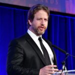 Joe Sanberg speaks at an event.
