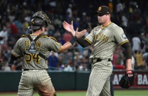 O confronto dos gigantes do SF com Padres tem equipes que estão em direções opostas O confronto dos gigantes do SF com Padres tem equipes que estão em direções opostas