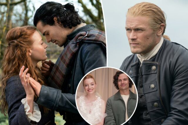 O conselho de Heughan para o elenco de Spinoff "Outlander" revelou - porque eles estavam preocupados com as cenas de sexo "desencorajadoras"


