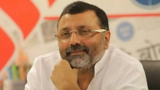 O deputado BJP Nishikant Dibe slams slams para suporte suportado

