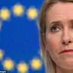 O Kaja Kallas da União Europeia derruba as esperanças de qualquer avanço na Ucrânia, dizendo que Putin tem 'tudo o que ele quiser'