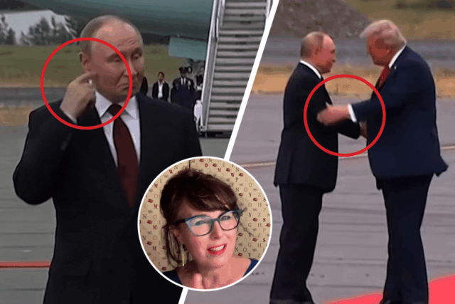 O especialista em fala do corpo espalha a "conexão real" entre Trump e Putin durante o confronto do Alasca

