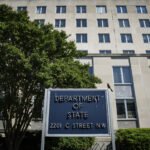 O estado de visto de grappdown dos Estados Unidos