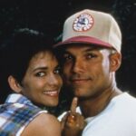 Halle Berry e David Justice durante