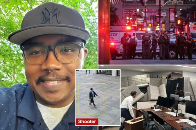 O funcionário do herói salvou 8 de um tiroteio em massa em Nova York - deslizando para um pequeno guarda -roupa: ele fez "o que você precisa fazer"

