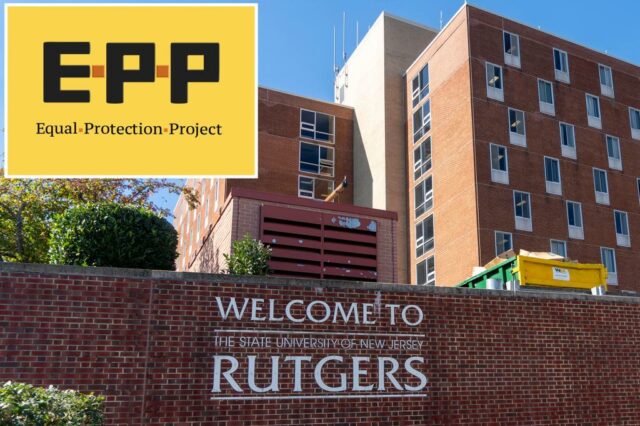 O grupo legal acusa Rutgers U. de discriminação contra estudantes brancos no escopo das bolsas de estudo

