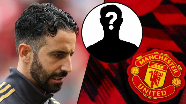 O gerente do Manchester United, Ruben Amorim, durante a partida amigável da pré -temporada entre o Manchester United e a Fiorentina em Old Trafford em 2025 em Manchester, Inglaterra.