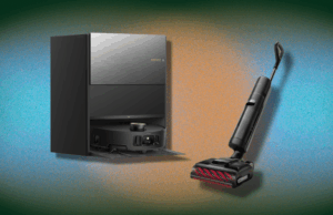 O lançamento do Summer Vacuum Dreames é a maior queda de vácuo de 2025 até agora Dree Aqua10 Roller Robot Vacuum e Dock em branco