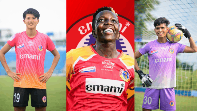 O leste de Bengala Sinais IWL Golden Boot Carrier Fazila Ikwaput antes da Liga das Mulheres dos Campeões da AFC

