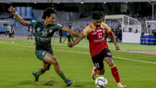 O leste de Bengala vence o título da Liga de Futebol de Calcutá vencendo George Telegraph



