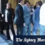 Medvedev, o primeiro ministro, e Putin visitam Franz Josef Earth Archipelago no Ártico russo em 2017.