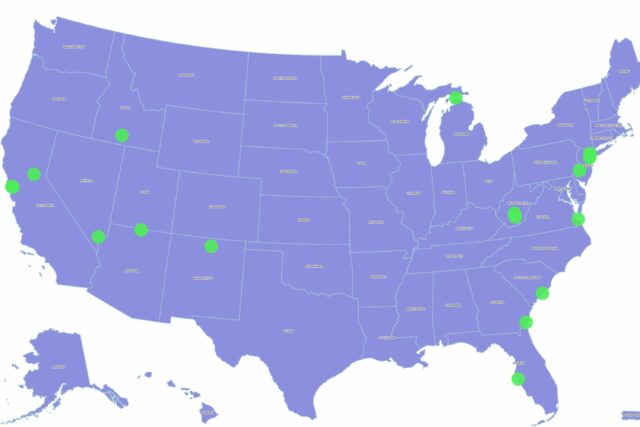 Mapa de visualização
