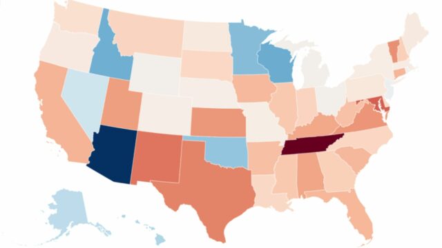 O mapa mostra melhor e pior para viver

