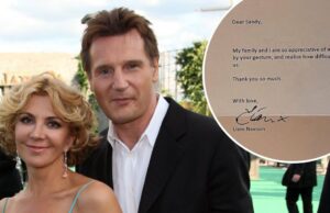 O maquiador de Natasha Richardson compartilha uma doce carta de Liam Neeson Natasha-Richardson-Makeup-Artist-Shares-note-de-liam-Neesson