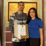O marido de Vincent Verhaag, Jessica Iskandar, tornou -se oficialmente um cidadão