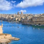 Quarto com vista! Os passageiros de cruzeiro navegando para a capital listada na UNESCO de Malta, Valletta, encontram-se no porto mais bonito do mundo, de acordo com a tecnologia de rastreamento ocular que registrou o que os passageiros olhavam