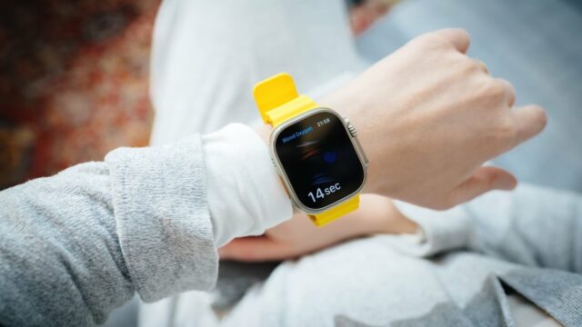 O monitor de poeira de sangue do sangue do Apple Watch está de volta

