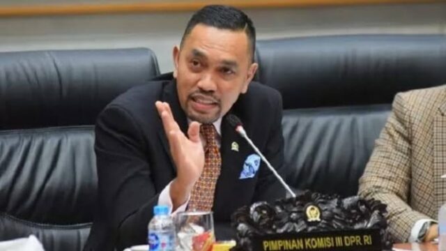 O motivo do Nasdem Shear Sahroni do vice -presidente da Comissão III da Câmara dos Deputados 

