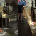 Os resgatadores do FDNY puxaram uma pessoa de combate para fora do East River depois que fortes correntes os prenderam na ponte da ilha de Roosevelt, na quarta -feira, mostra materiais dramáticos.