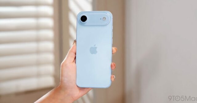 O novo vídeo Air iPhone 17 revela um belo modelo fictício do céu azul

