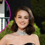 Selena Gomez batia seu lado sexy em Boyshorts enquanto posa em uma varanda