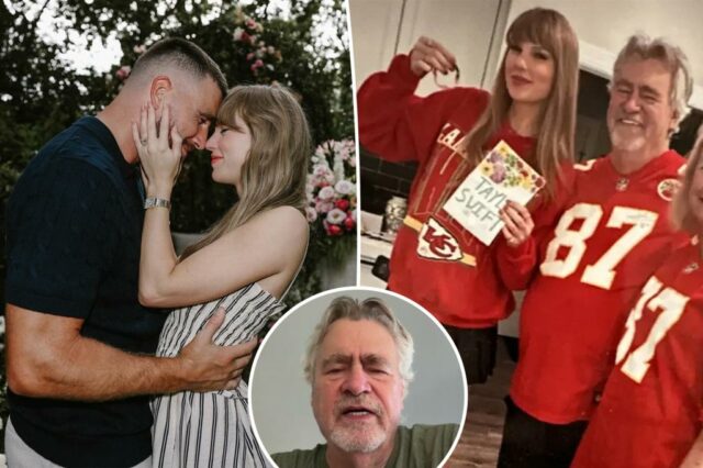 O papai de Travis Kelce divulga exatamente como a celebridade da NFL, Taylor Swift danificou as informações da interação com as de gostar: 'Foi impressionante' 

