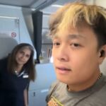 Peter Nguyen se tornou viral no início desta semana, depois que ele foi vaping no banheiro em um voo de Phoenix para São Francisco em 4 de agosto