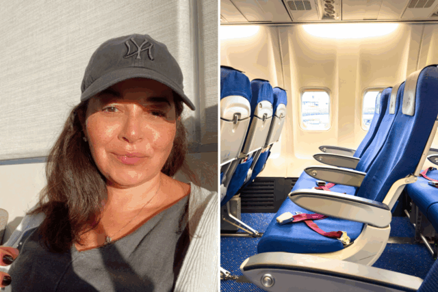 O passageiro do avião pede que a mãe voe com o filho para trocar o assento-a resposta diz tudo

