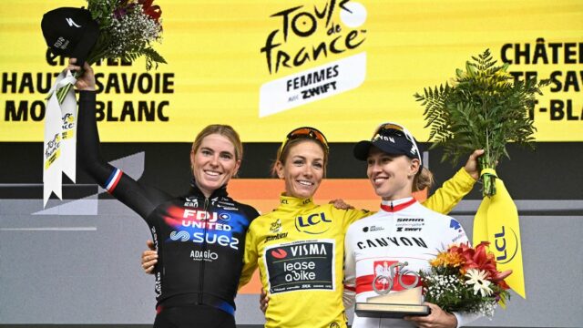 O piloto francês Ferrand-Prevot ganha o Tour de France 2025 da Mulher

