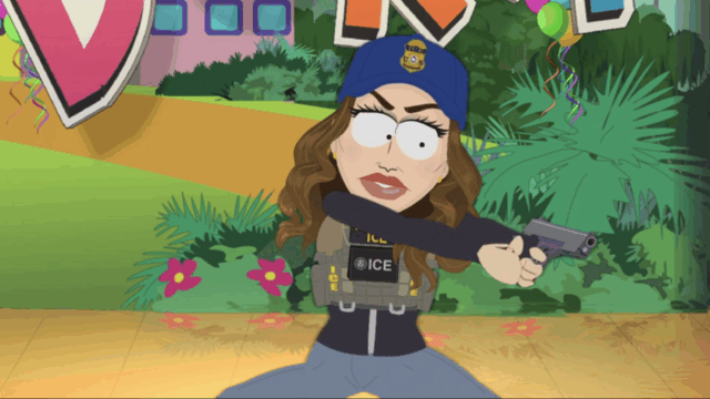 O pobre Kristi Noem não gosta de "South Park", destacando seu estranho

