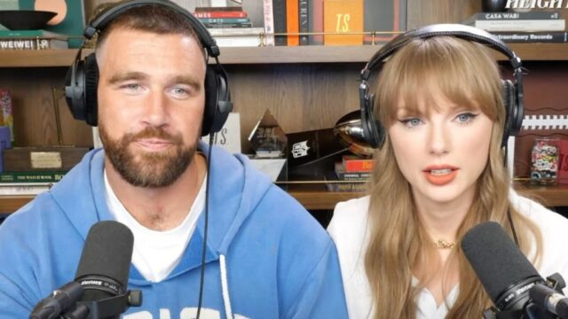 O podcast ao vivo de "New Heights", de Taylor Swift, está bloqueado quando o público quebra 1,3 milhão de pessoas em tempo real: "Ele voltará em breve"

