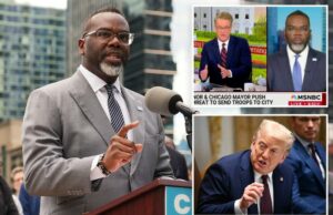 O prefeito de Chicago, Brandon Johnson, evita preocupações sobre o policiamento do City no MSNBC O prefeito de Chicago, Brandon Johnson, evita preocupações sobre o policiamento do City no MSNBC