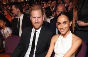 O príncipe Harry e Meghan assinam New Deal com o Netflix, incluindo o episódio de férias ‘especial’ de Duchess ‘Cooking Show e documentário Príncipe Harry e Meghan no Espy Awards no Dolby Theatre em Hollywood em julho de 2024