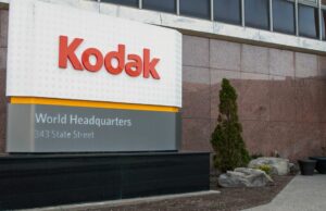 O que é a empresa de câmeras gigante e única para interromper rapidamente as coisas Arquivo - A sede mundial da Eastman Kodak Company é visível em Rochester, Nova York, sexta -feira, 29 de abril de 2022. (AP Photo / Ted Shaffrey, arquivo)