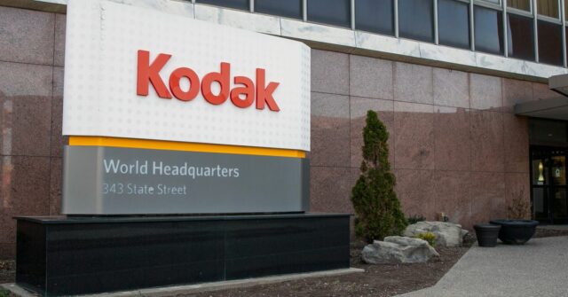 Arquivo - A sede mundial da Eastman Kodak Company é visível em Rochester, Nova York, sexta -feira, 29 de abril de 2022. (AP Photo / Ted Shaffrey, arquivo)