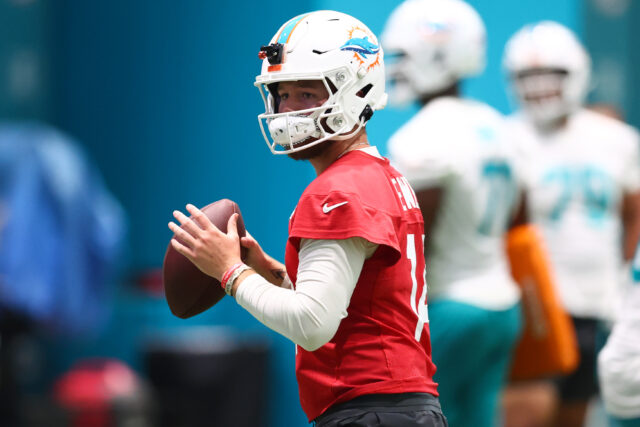 O que os golfinhos devem fazer como QB de backup?



