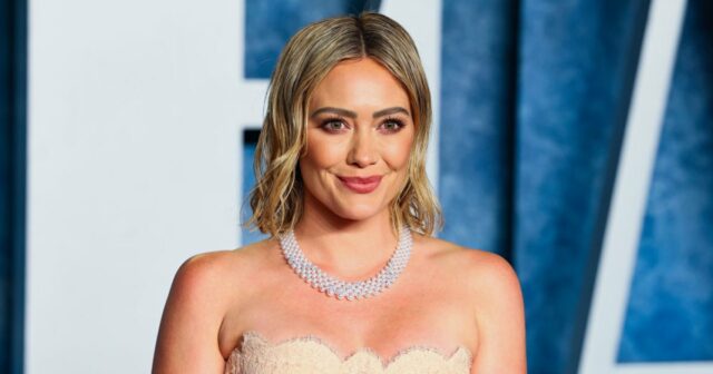 O saco Birkin de US $ 20.000 de unha Hilary Duff está procurando apenas US $ 27

