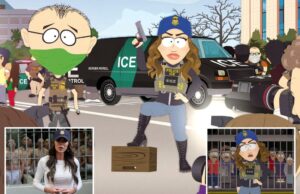 O secretário do DHS Kristi Noem explode “South Park” depois que o show zomba brutalmente de sua aparência O secretário do DHS Kristi Noem explode "South Park" depois que o show zomba brutalmente de sua aparência