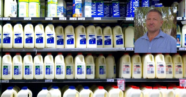 O supermercado apoiará os agricultores e transferirá o preço do leite?

