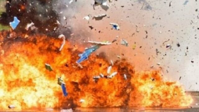 O tubo de gás explodiu em substituição de Subang, dois funcionários sofreram queimaduras

